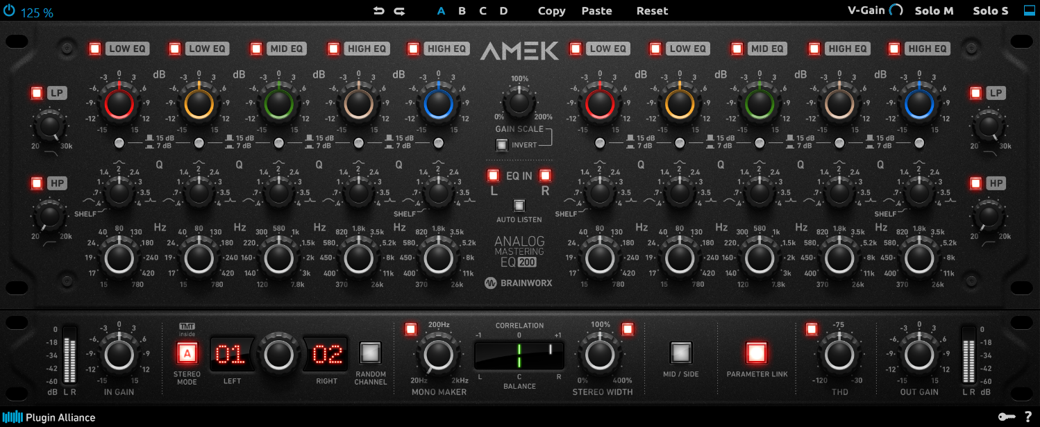 Plugin Alliance AMEK EQ 200